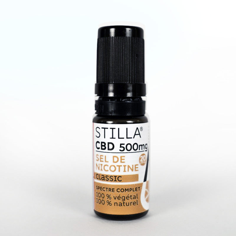 E-liquide CBD 500mg & Nicotine 20mg/ml - Stilla E-liquide CBD 500mg & Nicotine 20mg/ml - Stilla